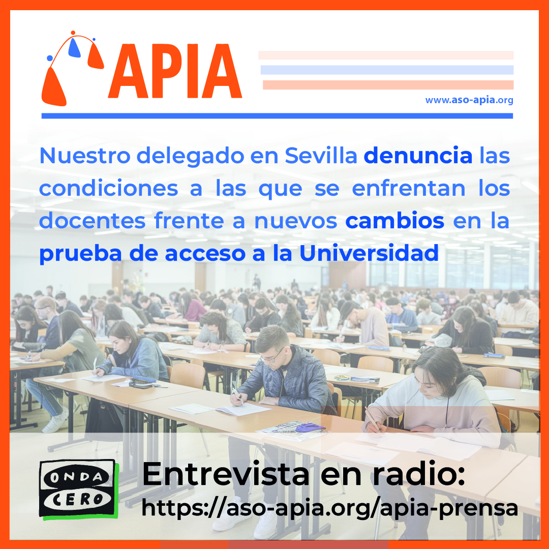 Entrevista en Onda Cero a nuestro Delegado de Sevilla