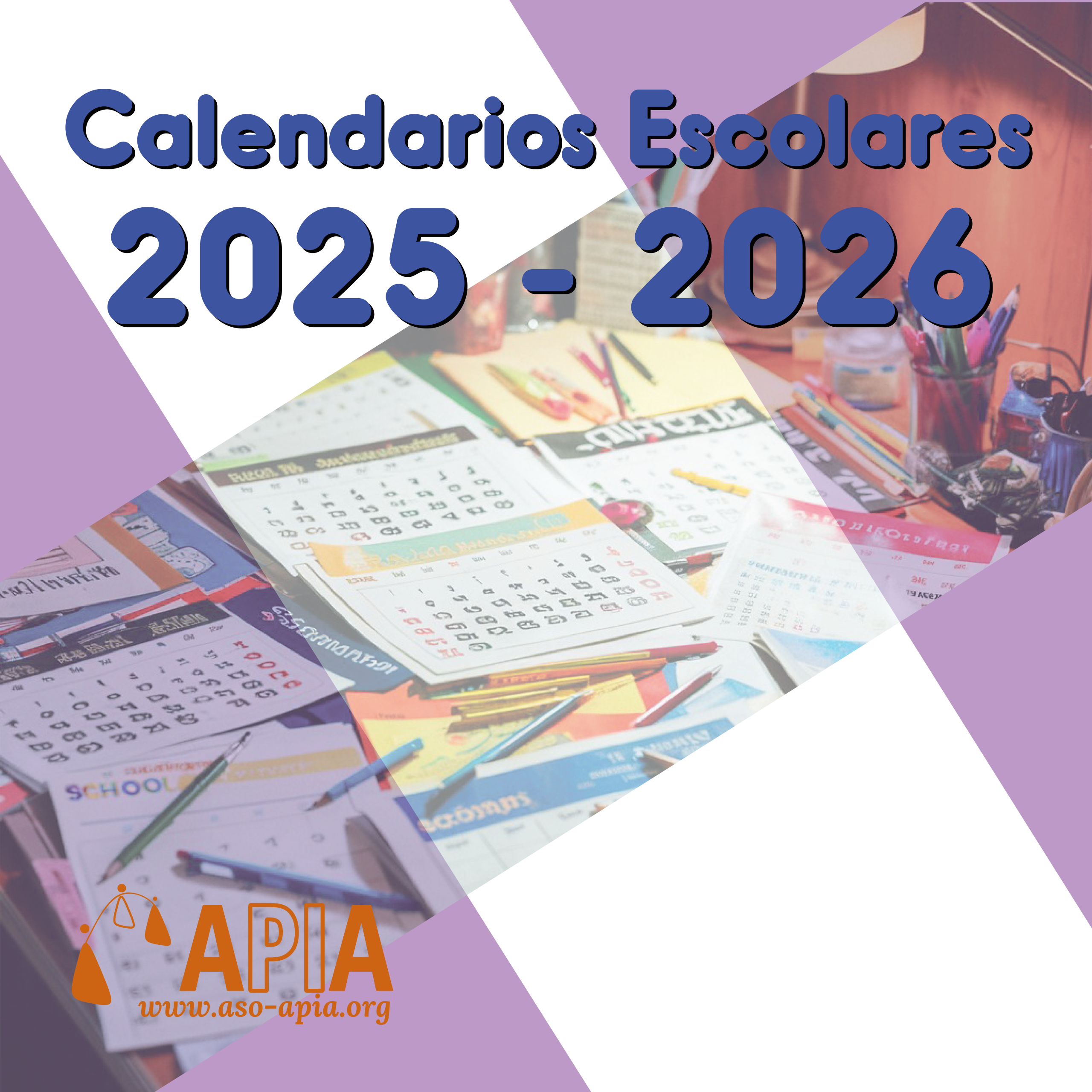 Calendarios Escolares 2025 - 2026